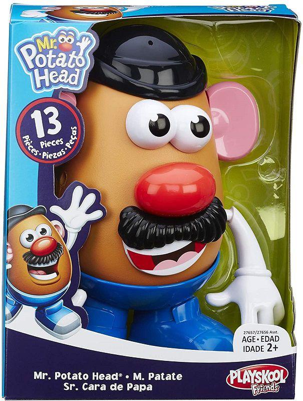 Boneco Mr Potato Head - Sr Cabeça de Batata - Com 13 Peças - 19Cm